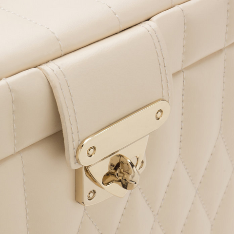 WOLF CAROLINE EXTRA LARGE JEWELLERY CASE - IVORY