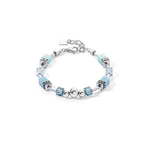 GEOCUBE FUSION SPHERES SKY BLUE BRACELET 4082/30-0720