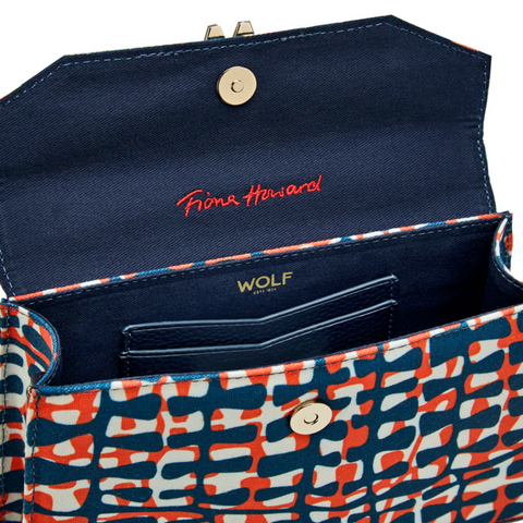 WOLF EVIE COLLECTION LARGE BAG WITH FUNKY TOWN PRINT