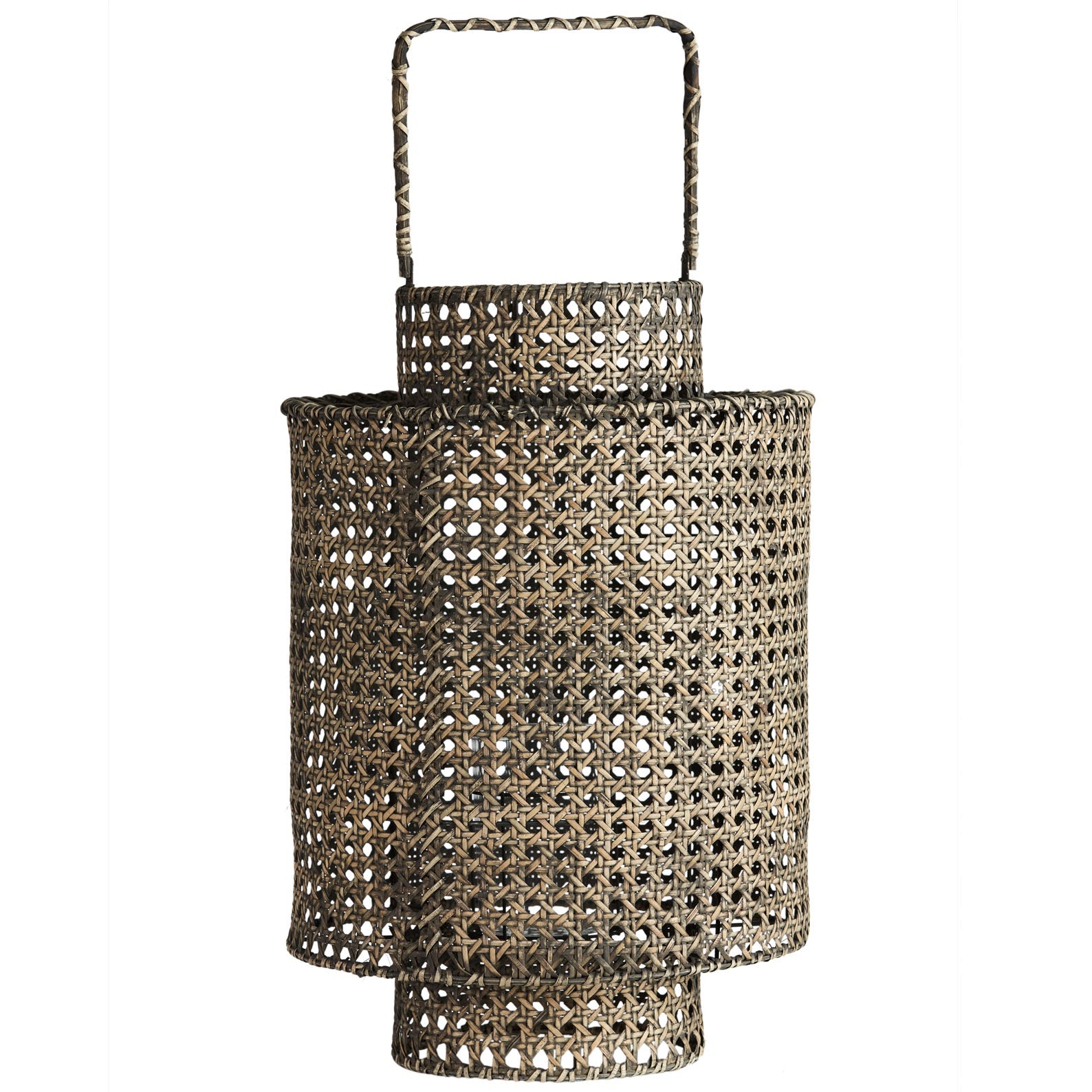 RATTAN HANDCRAFTED LANTERN 76cmH