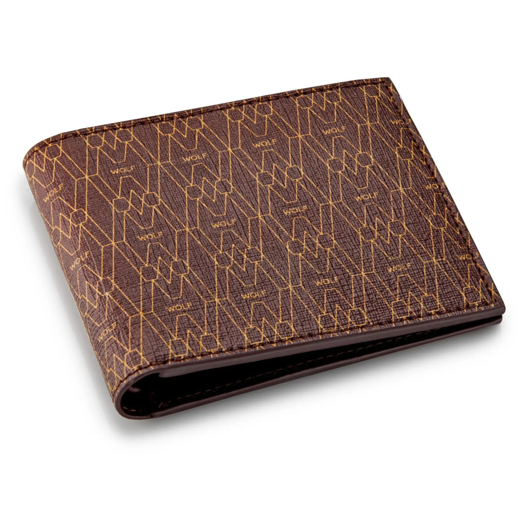 WOLF SIGNATURE BILLFOLD - BROWN