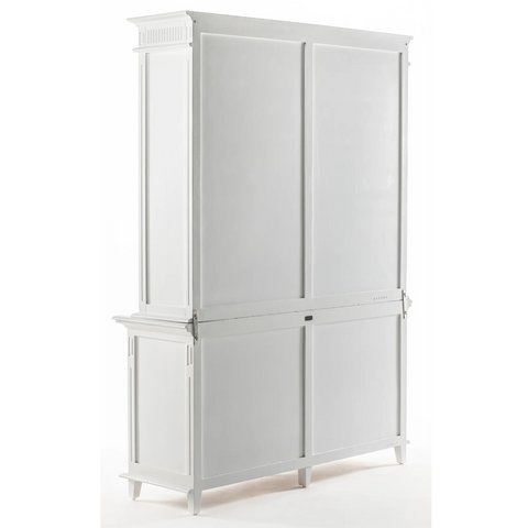 SKANDI HUTCH BOOKCASE UNIT - CLASSIC WHITE