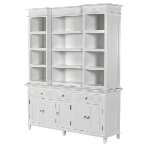 SKANDI LARGE BOOKCASE UNIT - CLASSIC WHITE