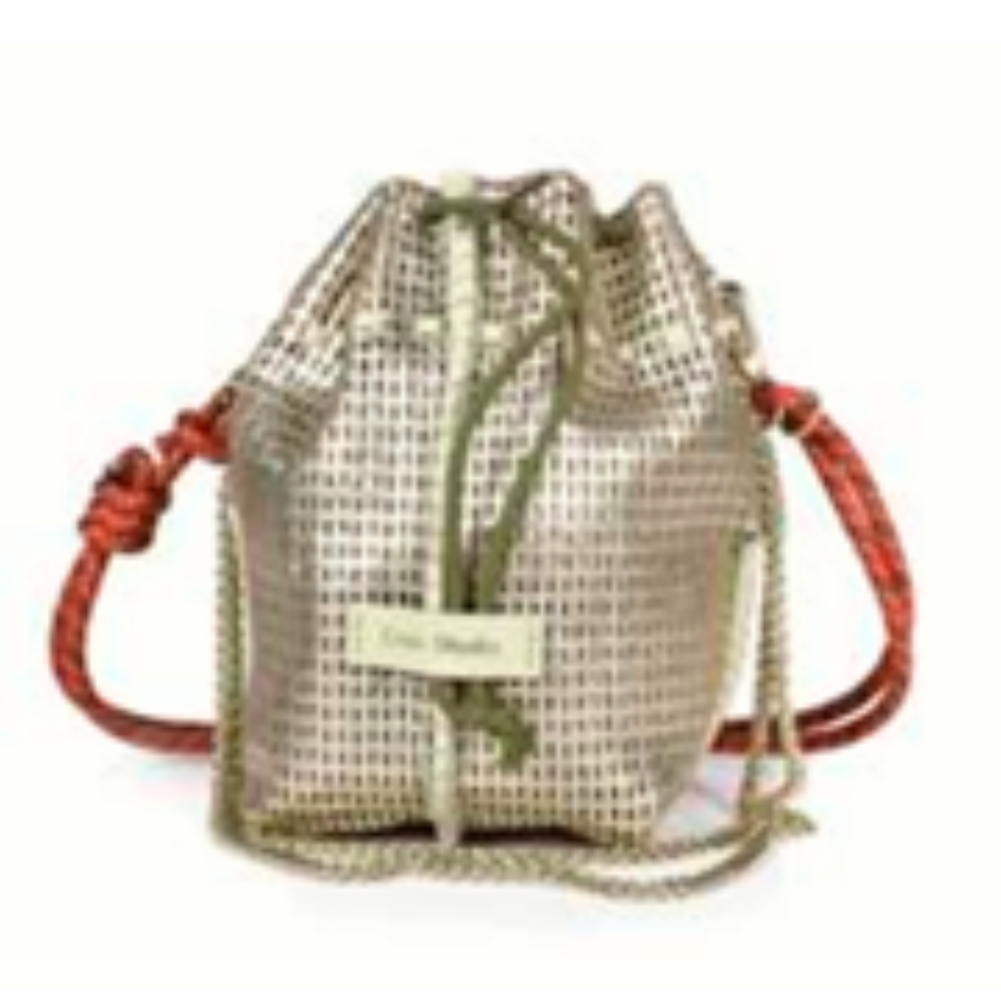 BIBI METALLISE LAMB LEATHER BUCKET BAG - FRANCE