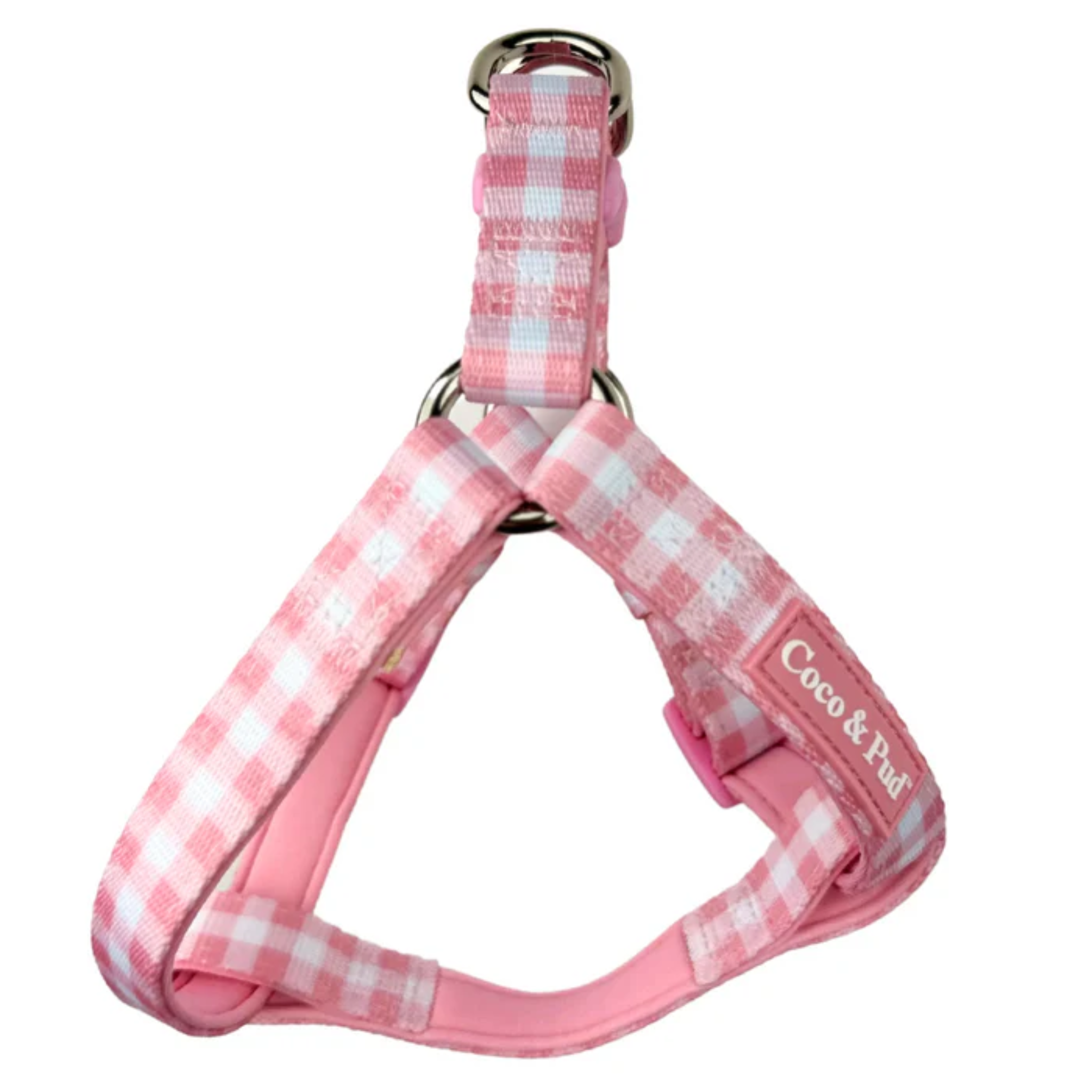 GINGHAM ROSE UNICLIP LITE HARNESS PINK ML