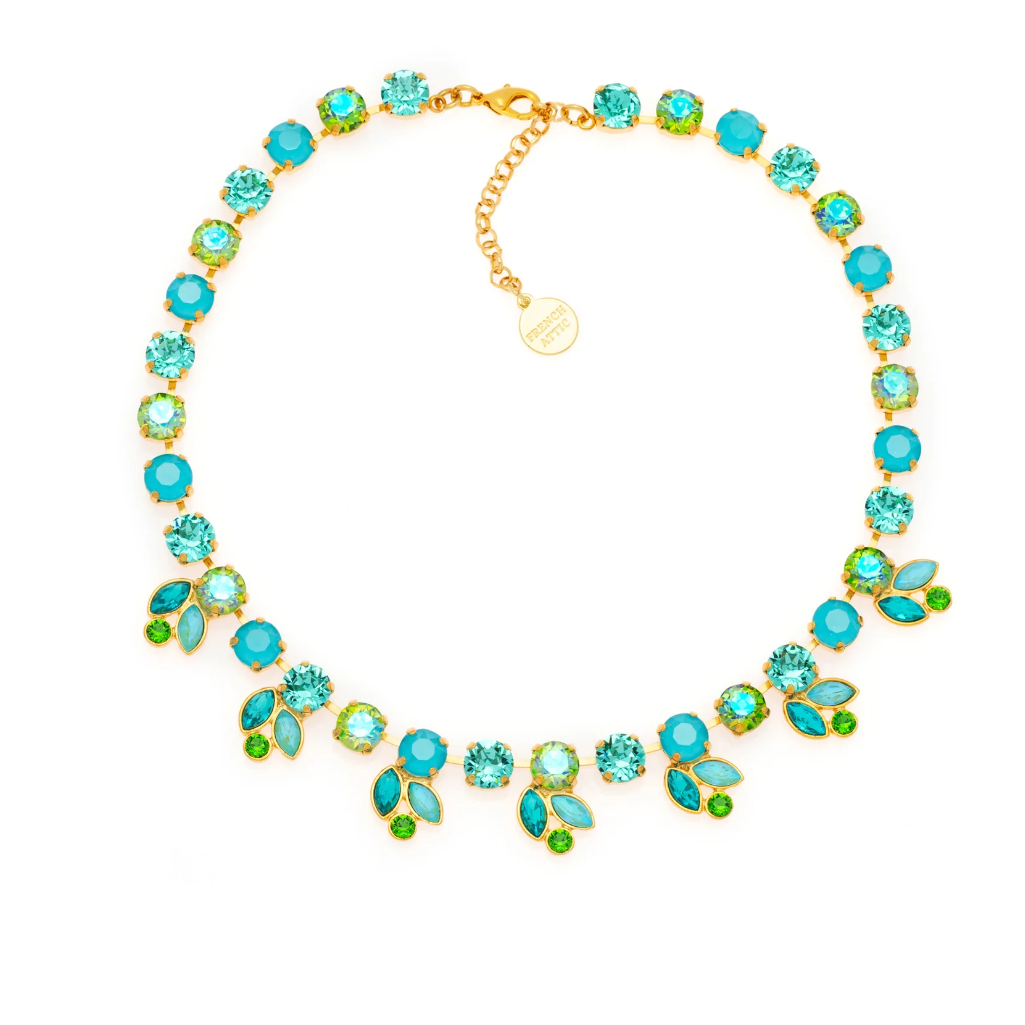 FRENCH ATTIC DOMINIQUE NECKLACE - BLUE