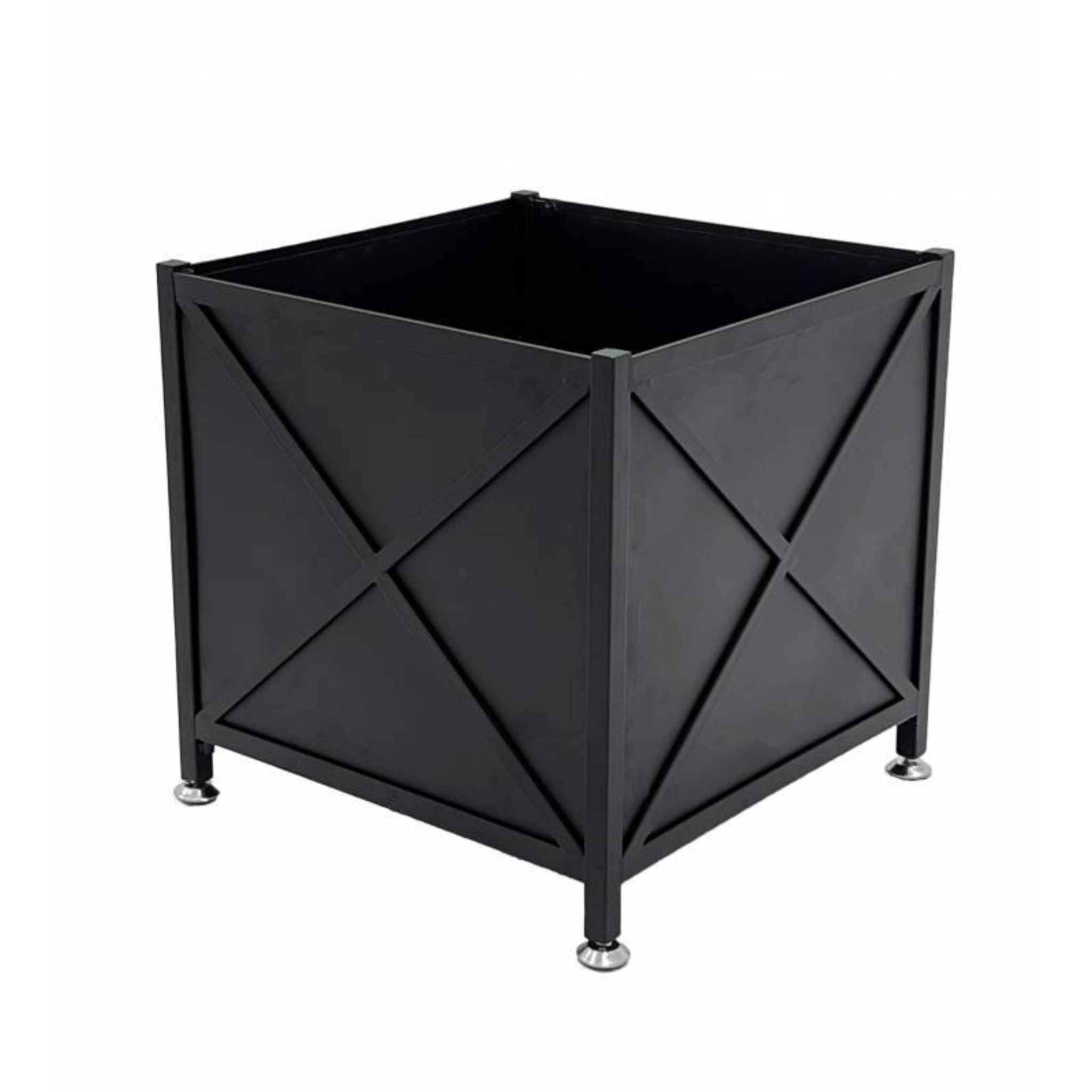 HAMPTON PLANTER BOX - DARK GREY