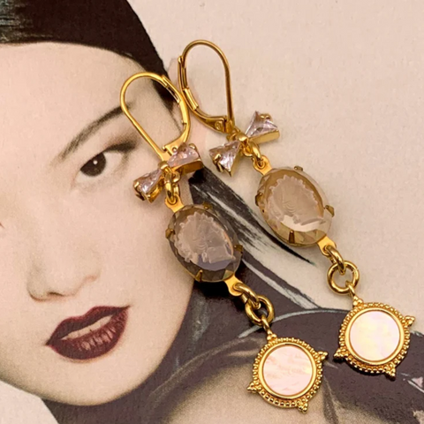 NEOCLASSICAL EARRINGS - GHOST AND LOLA