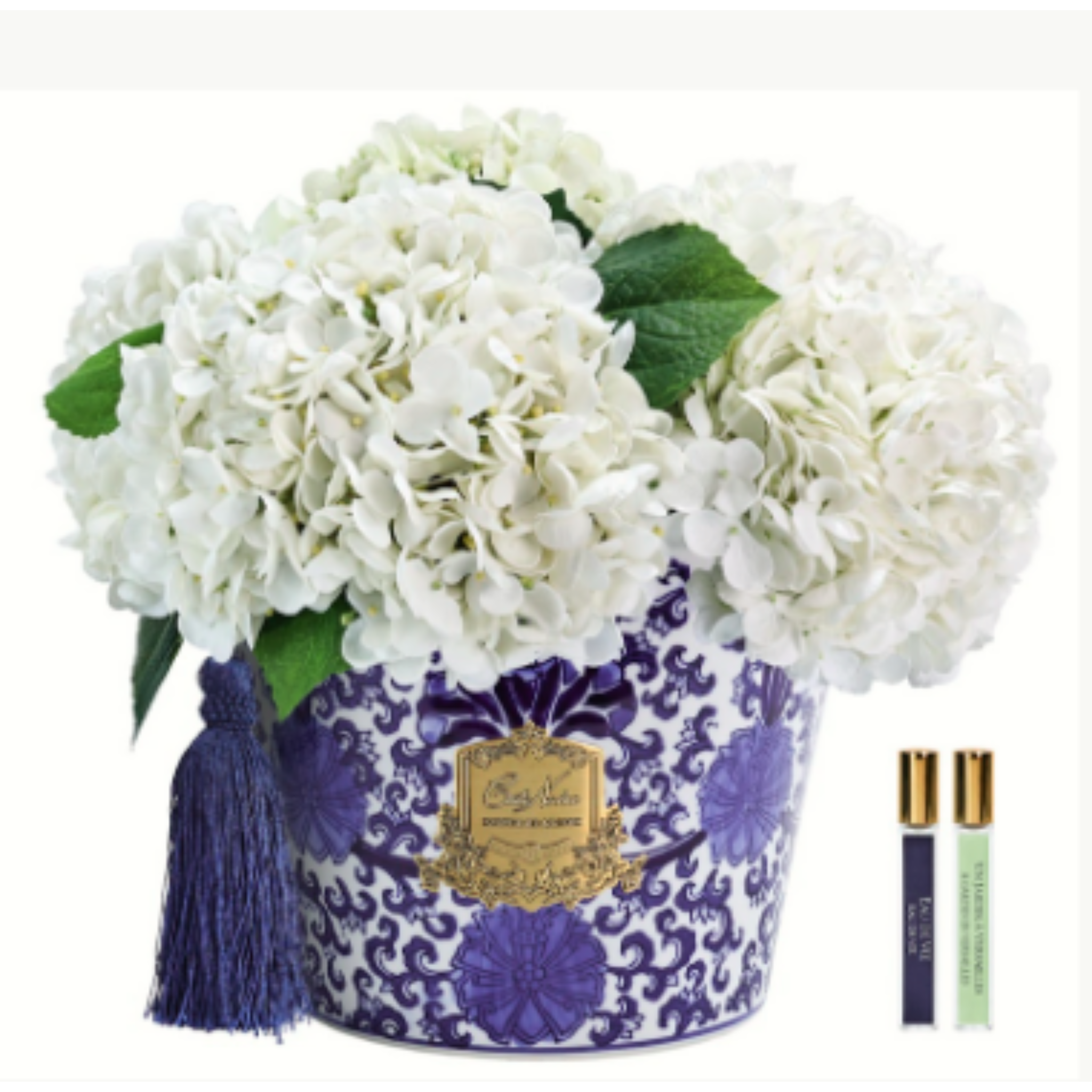 COTE NOIRE LUXURY ORIENTAL HYDRANGEA IVORY