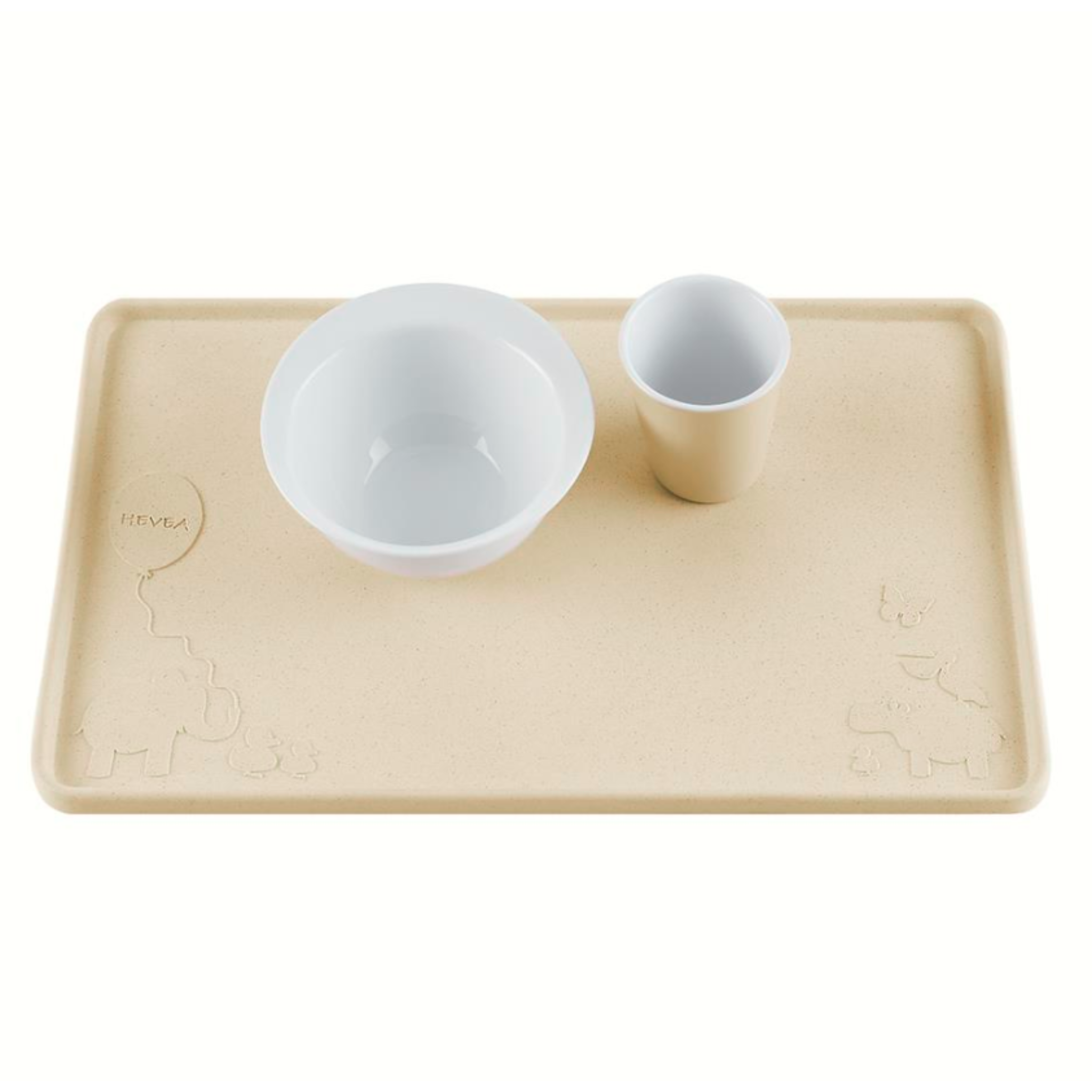 HEVEA - UPCYCLED NATURAL RUBBER PLACEMAT - SAND