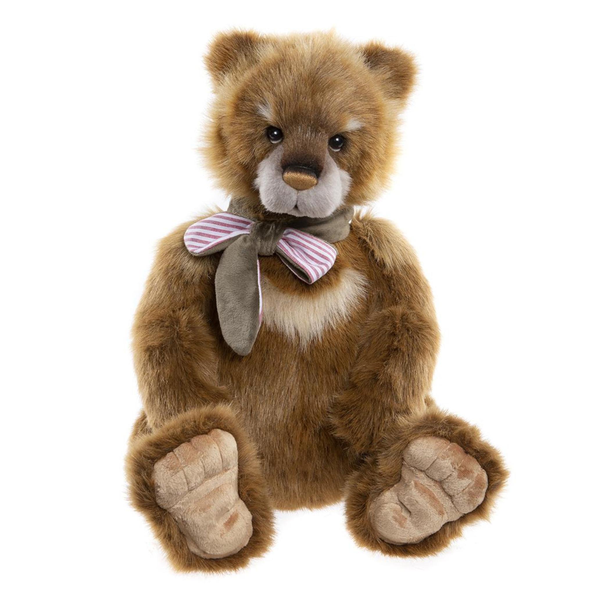 PUZZLEMASTER 100% PLUSH TEDDY BEAR - CHARLIE BEARS UK