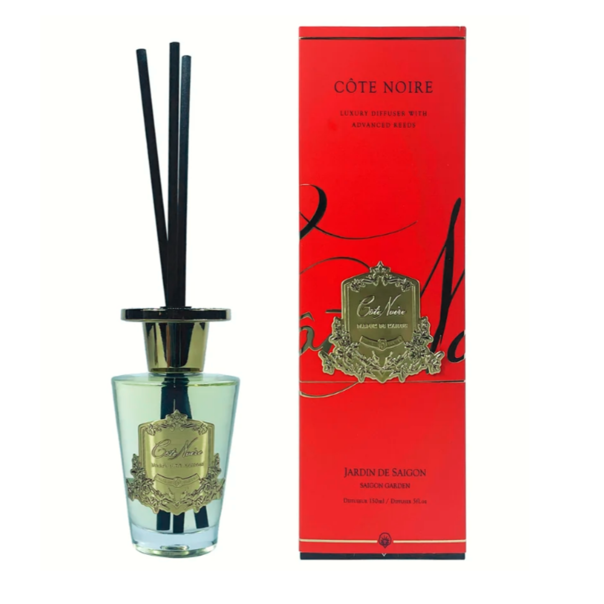 SAIGON GARDEN 150ML DIFFUSER SET COTE NOIRE
