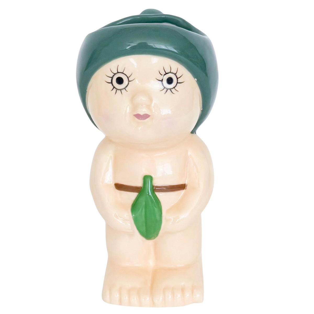 MAY GIBBS GUMNUT BABY VASE GREEN