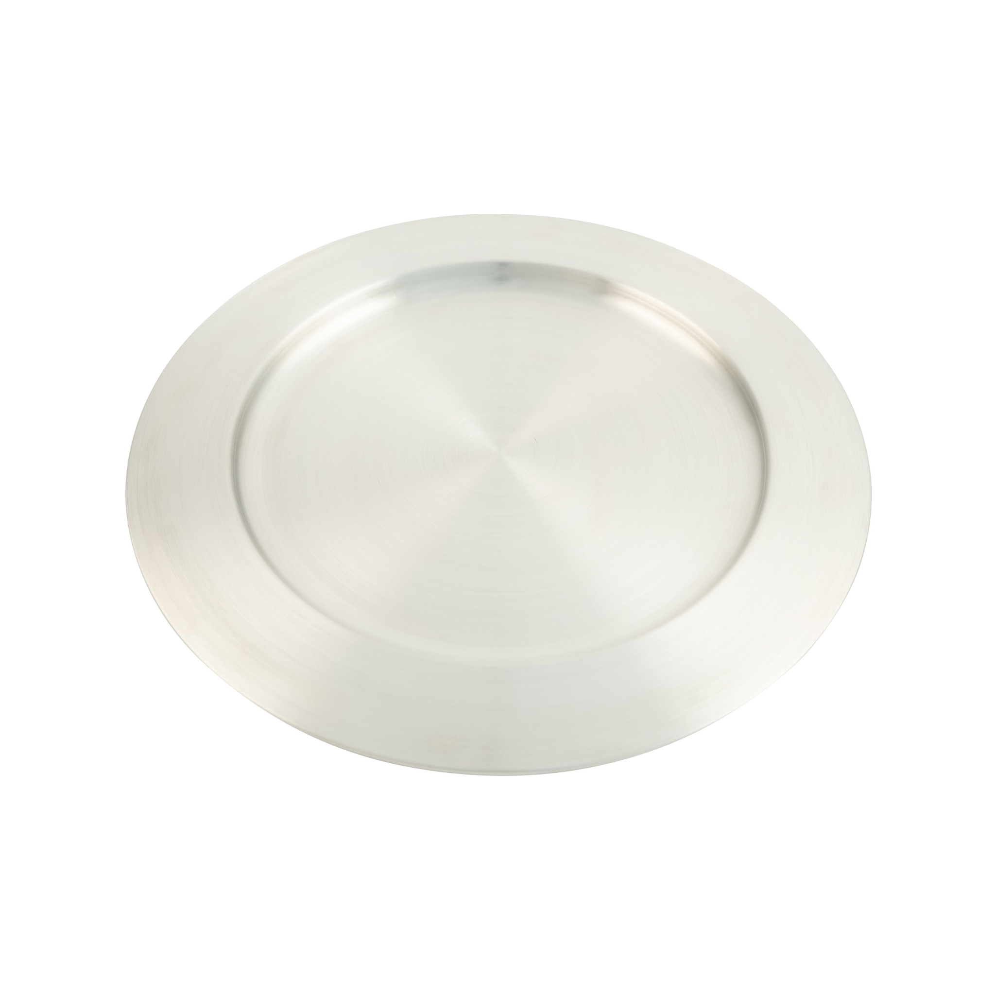 CHARGER PLATE - SILVER