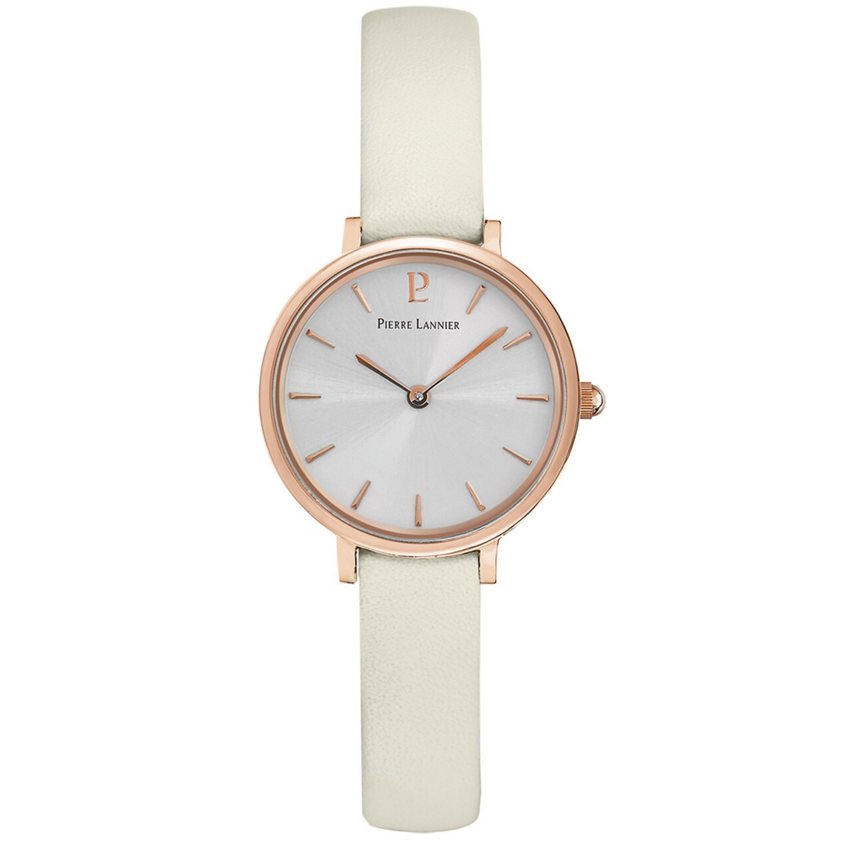 PIERRE LANNIER NOVA ROSE GOLD / WHITE LEATHER