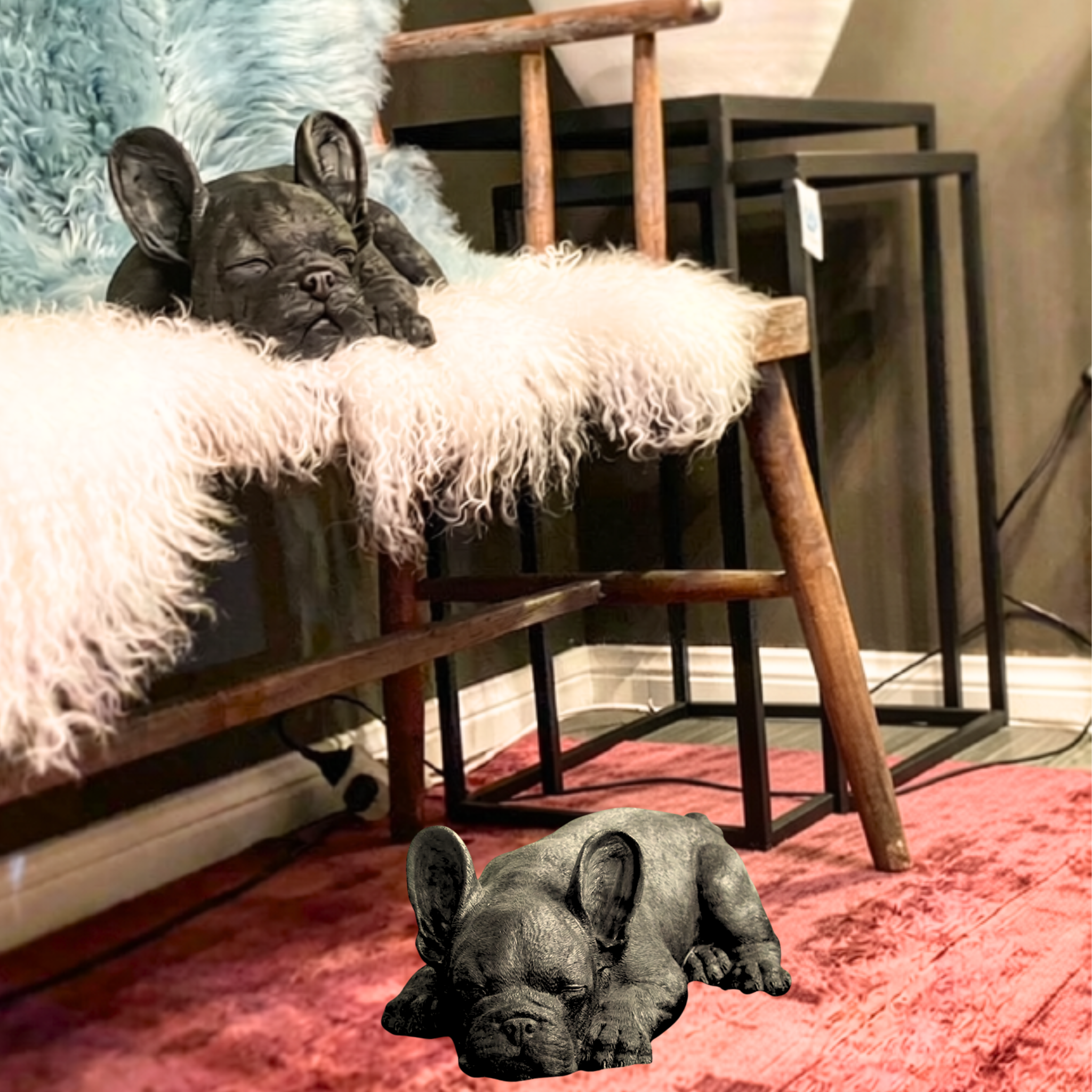 SLEEPING FRENCHIE - BLACK