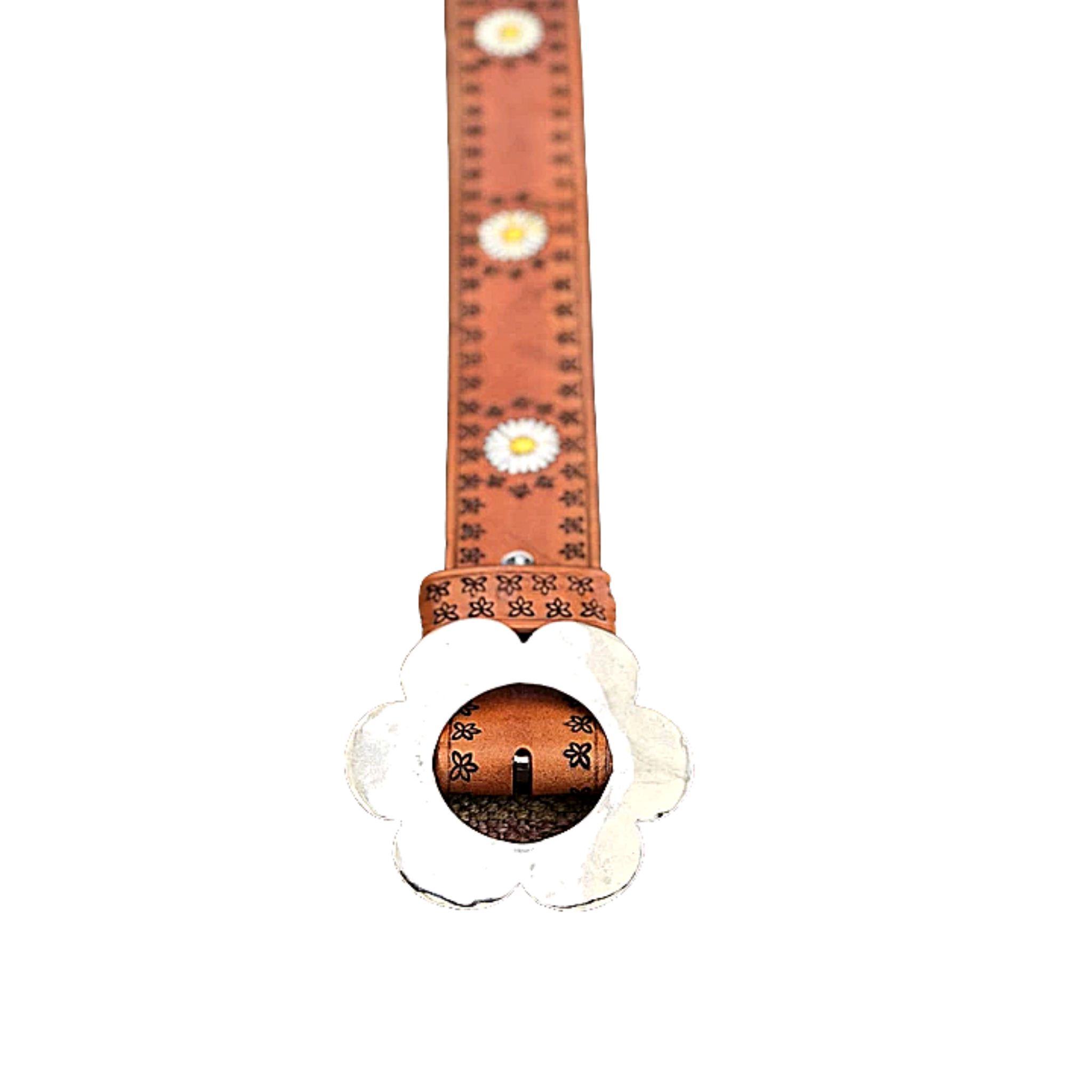 VINTAGE DAISY CHAIN BELT VINTAGE BUCKLE