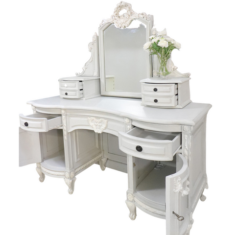 CHATEAU FRENCH BLUE DRESSING TABLE