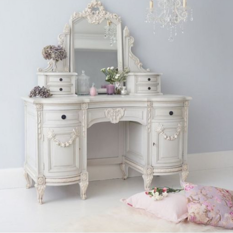 CHATEAU FRENCH BLUE DRESSING TABLE