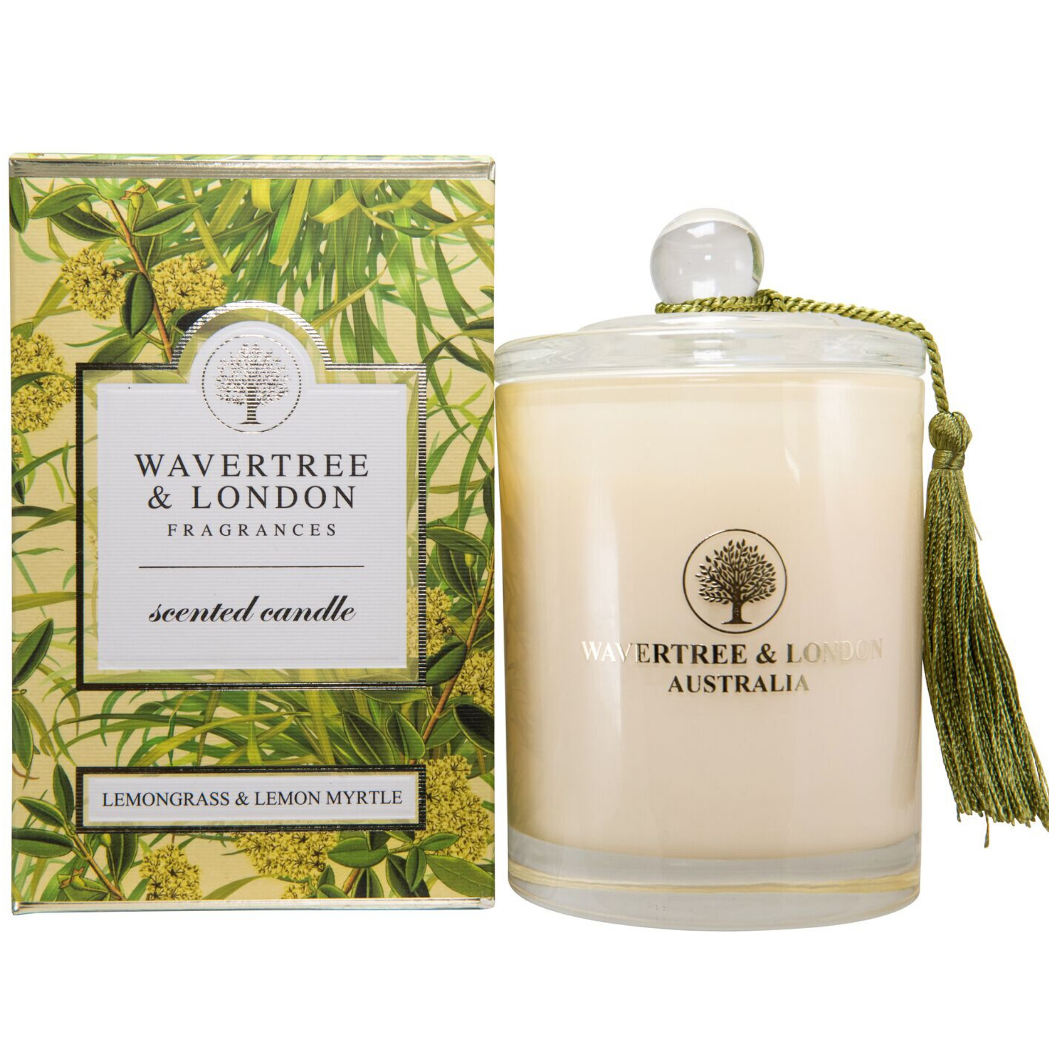 LEMONGRASS & LEMON MYRTLE CANDLE - WAVERTREE & LONDON