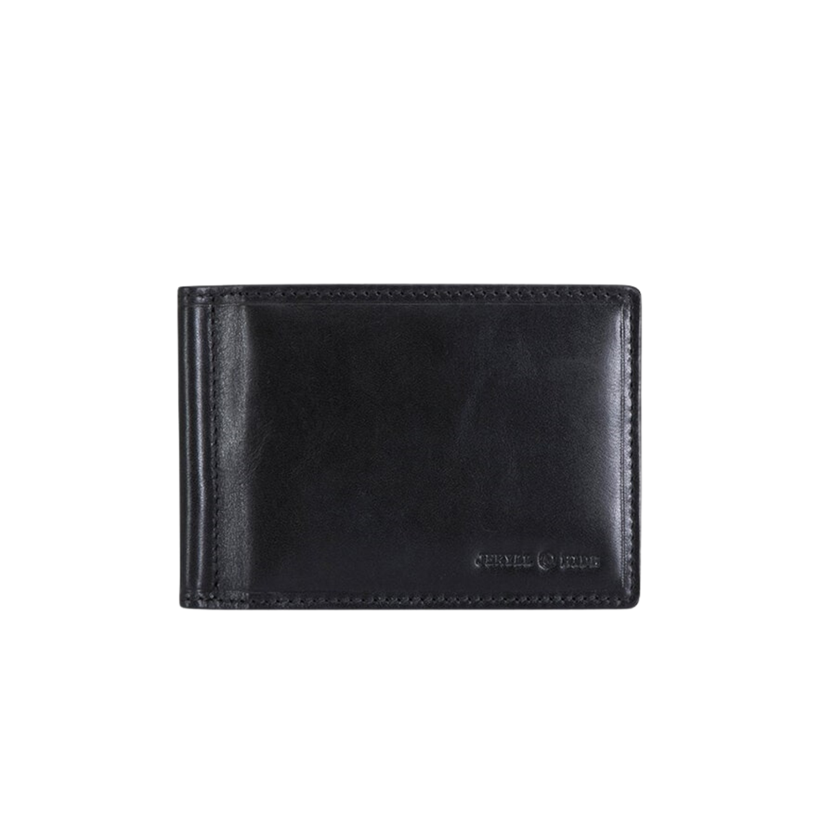 JEKYLL & HIDE LEATHER MONEY CLIP WALLET - OXFORD BLACK