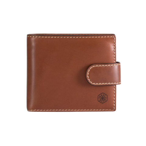 JEKYLL & HIDE LARGE BILLFOLD WALLET WITH COIN - TEXAS CLAY