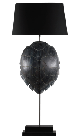 TORTOISE SHELL TABLE LAMP