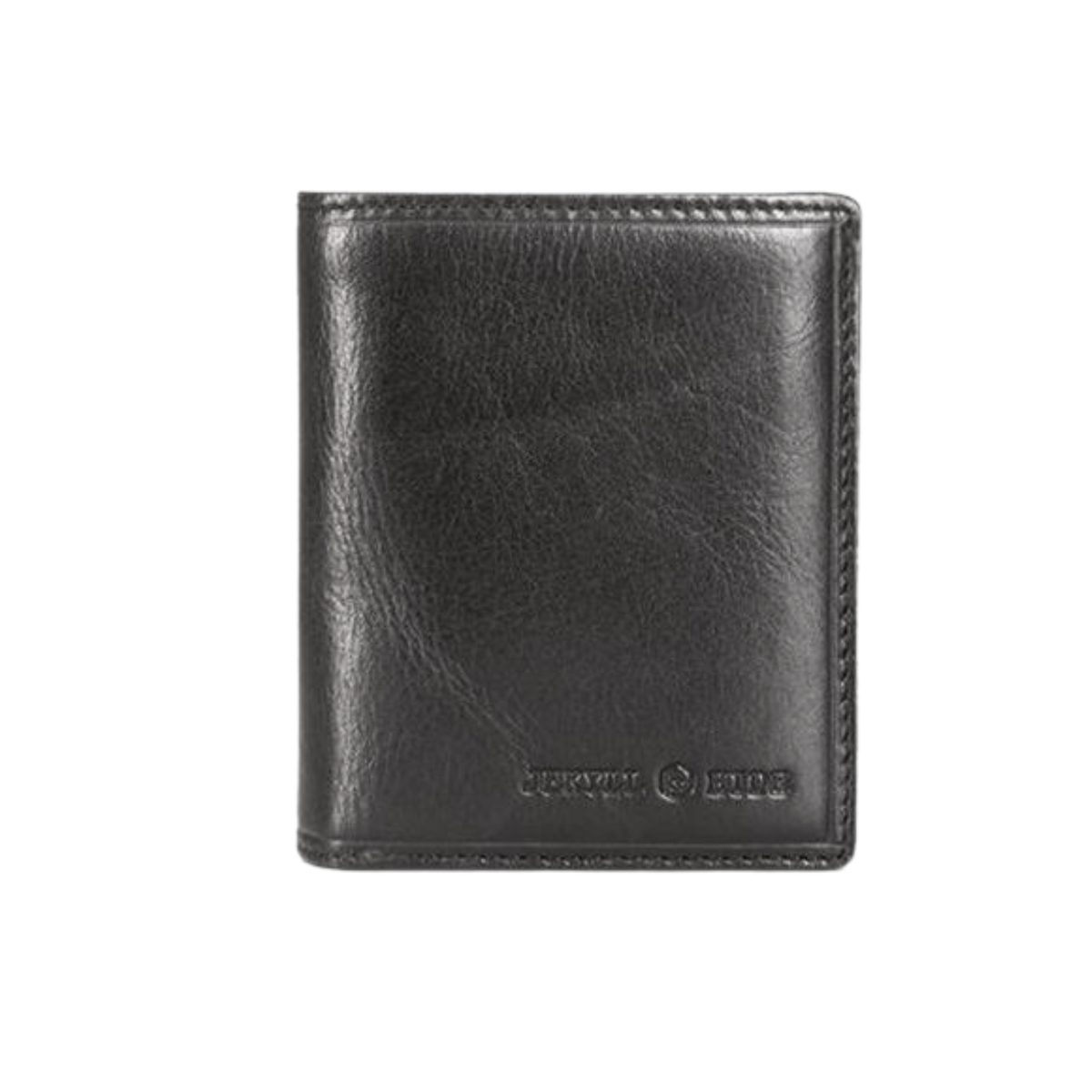 JEKYLL & HIDE LARGE BILLFOLD OXFORD WALLET WITH COIN -BLACK