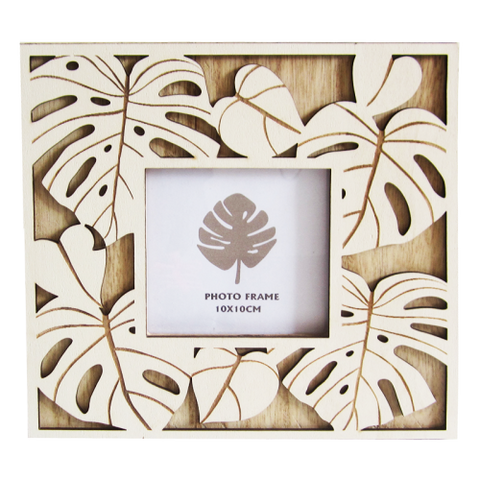 Frame Monstera Cream 4x4