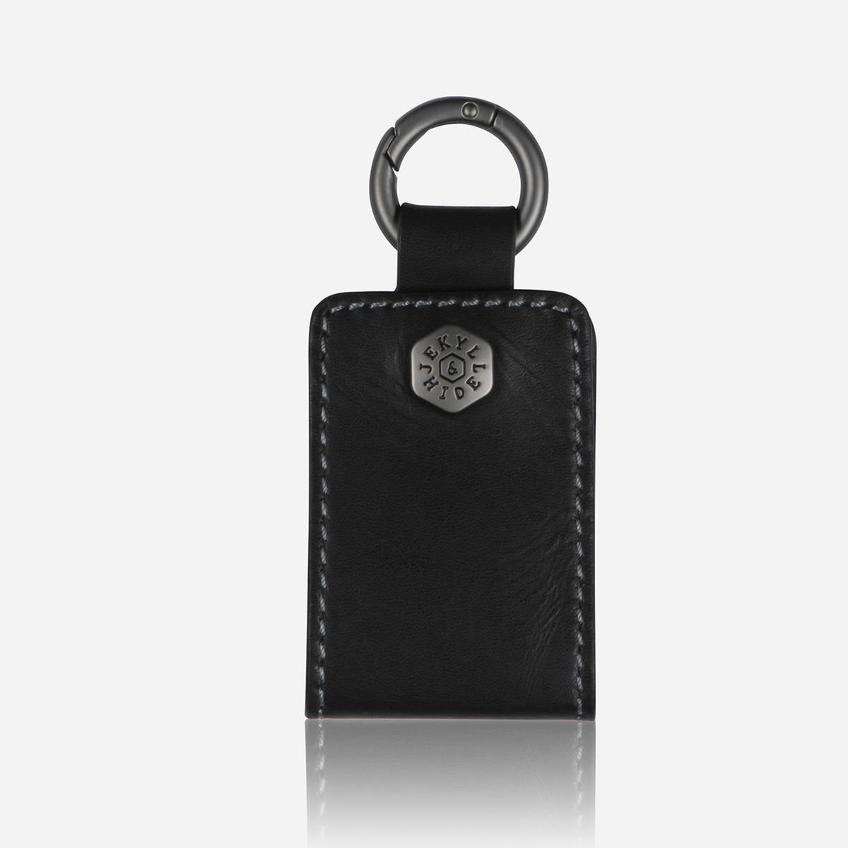 JEKYLL & HIDE LEATHER KEYRING 2- TEXAS BLACK