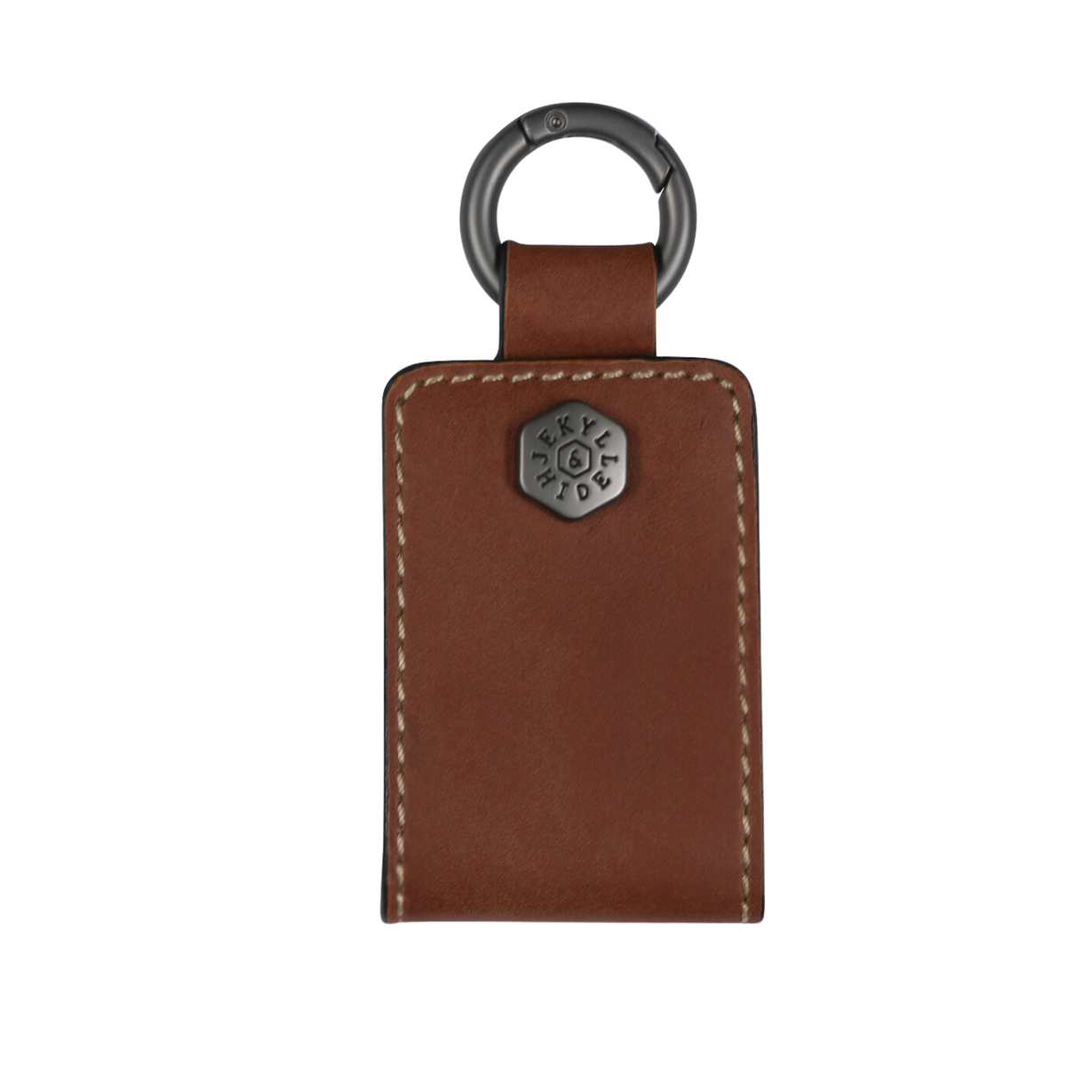 JEKYLL & HIDE LEATHER KEYRING 2- TEXAS CLAY