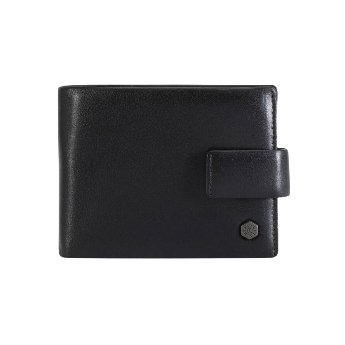 JEKYLL & HIDE LARGE BILLFOLD WALLET WITH COIN - MONACO BLACK