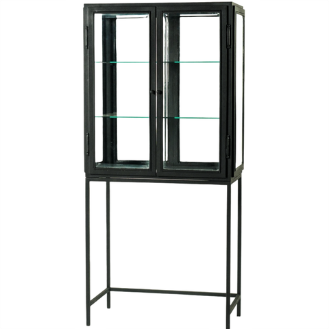 BARCELONA WROUGHT IRON 2 DOOR CABINET