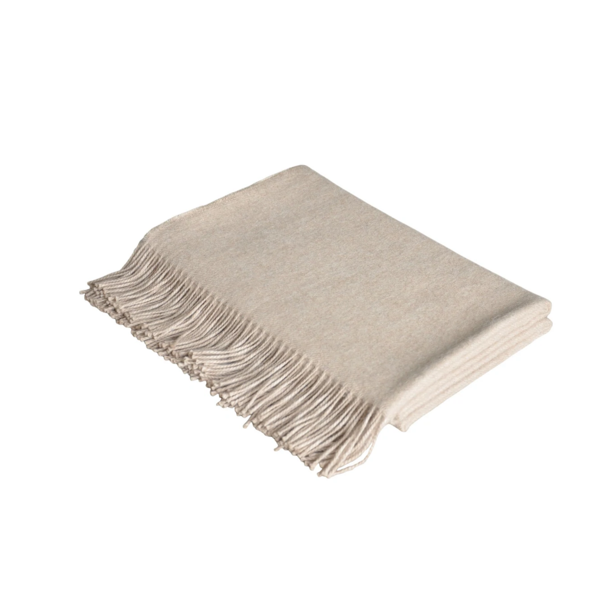 ALPACA THROW - CASHEW