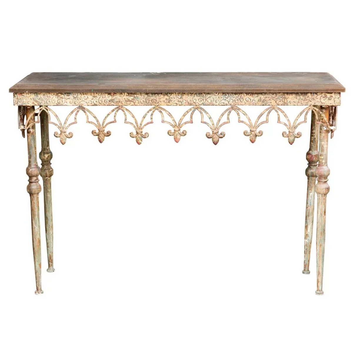 ALSACE RUSTIC FRENCH STYLE CONSOLE TABLE