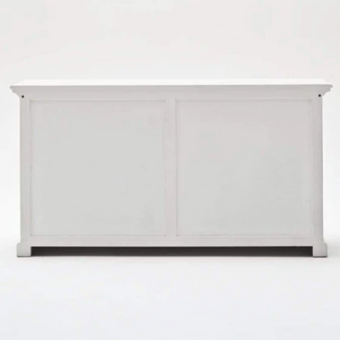 HALIFAX 6 DRAWER MAHOGANY BEDROOM DRESSER - WHITE*