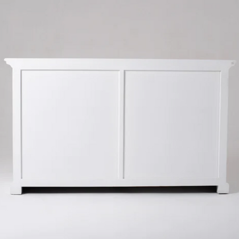 HALIFAX 6 DRAWER MAHOGANY BEDROOM DRESSER - WHITE*