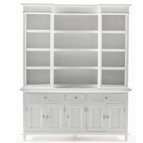 SKANDI LARGE BOOKCASE UNIT - CLASSIC WHITE