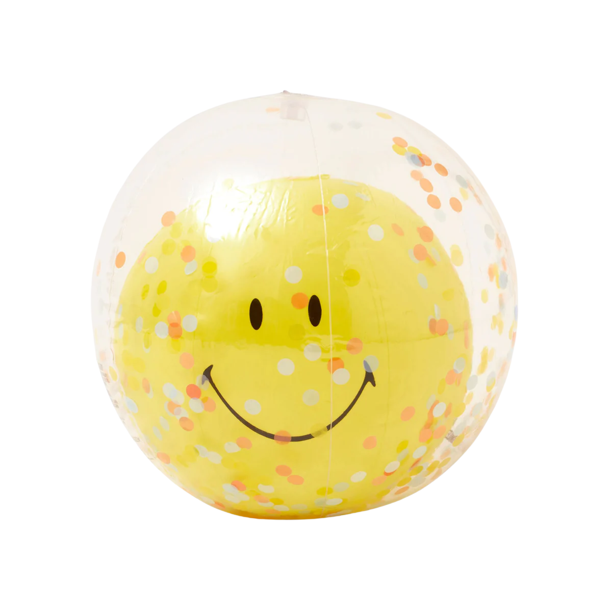 INFLATABLE BEACH BALL - SMILEY