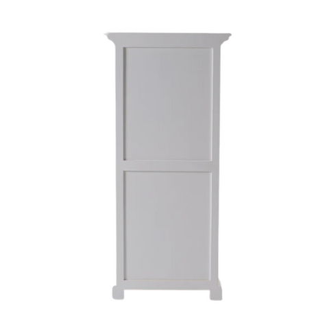 HALIFAX GRAND 2 DRAWERS & BASKETS UNIT - WHITE