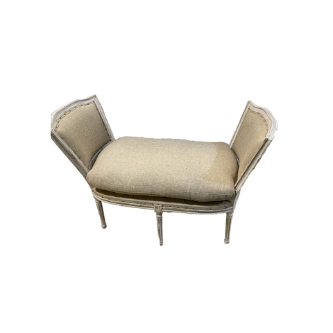 PROVENCE UPHOLSTERED BANQUETTE STOOL