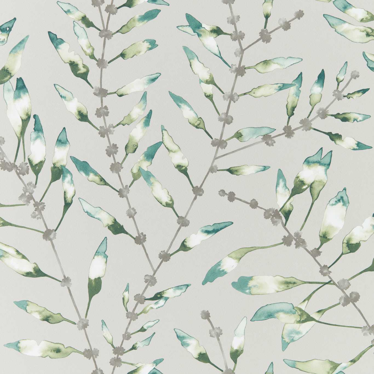 CHACONIA 111634 WALLPAPER - EMERALD / LIME