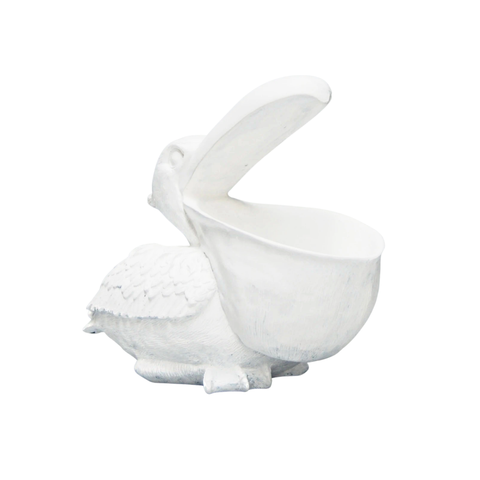 PETER THE PELICAN BOWL - WHITE