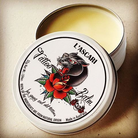 TATTOO BALM - FOR NEW AND OLD TATTOOS L'ASCARI