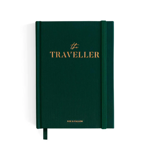 THE TRAVELLER MINI TRAVEL DIARY - FOREST GREEN