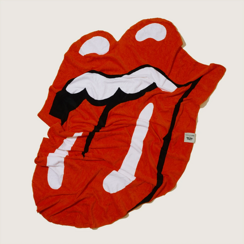 SHAPED BEACH TOWEL - ROLLING STONES