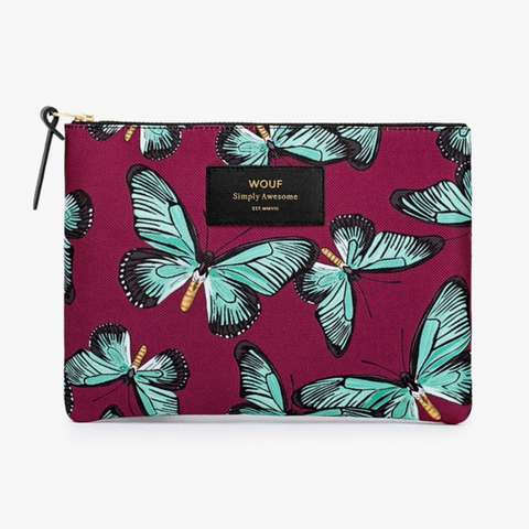 BUTTERFLY TRAVEL POUCH - WOUF