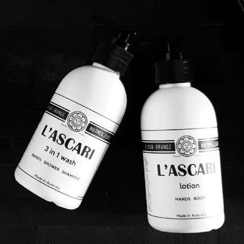 UNISEX LOTION - HANDS AND BODY   L'ASCARI