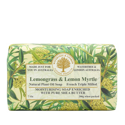 LEMONGRASS & LEMON MYRTLE SOAP - WAVERTREE & LONDON