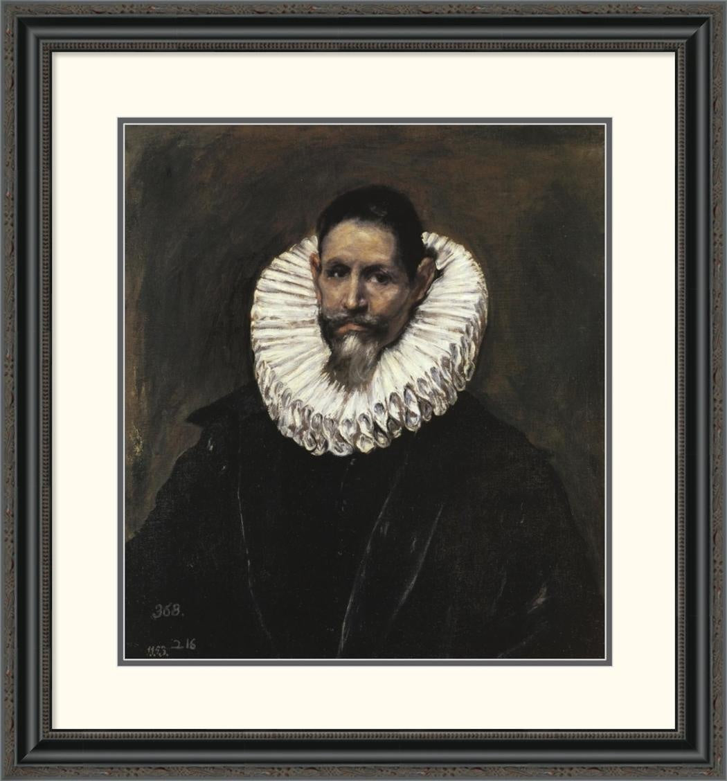 JERONIMO DE CEVALLOS FRAMED ARTWORK  / EL GRECO (1541-1614)
